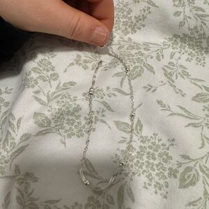 Elegant Silver anklet (925 silver)